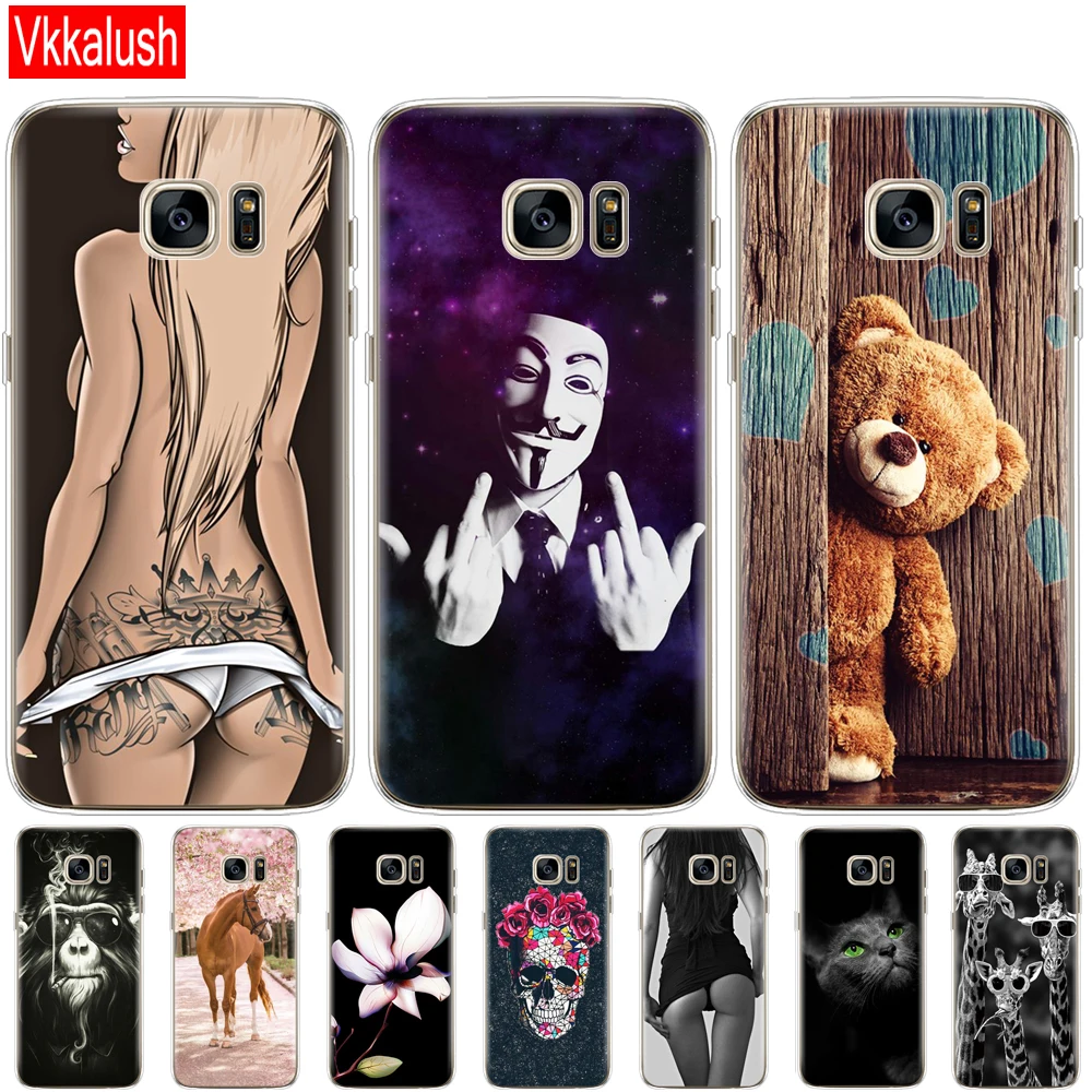 Чехол для Samsung S6 G920 G920F G920A чехол Galaxy Edge G925F G925I G925A G925T Силиконовый ТПУ телефона |