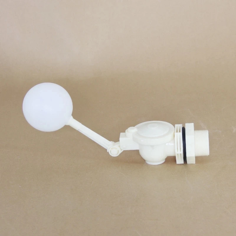 V&aacute;lvula de flotaci&oacute;n autom&aacute;tica de pl&aacute;stico DN25 para tanque de agua, interruptor de Control de agua, v&aacute;lvula de bola ajustable para torre de agua-2