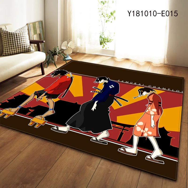

Comic Pattern Living Room Carpet Bedroom Decoration Floor Mat Kitchen Door Rugs