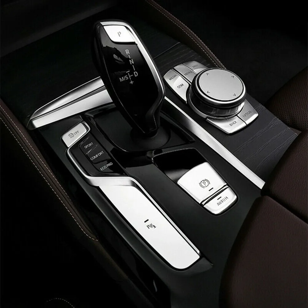 

Внутренняя Обложка центральной консоли, Φ серебристая отделка 11x для BMW 5 серии 525li X3 X4
