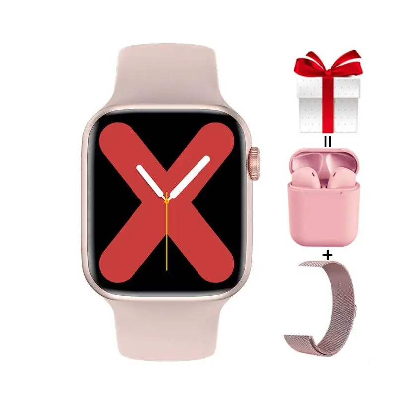 

Смарт-часы Watch Series 7 W26m Pro с Bluetooth, Смарт-часы с монитором сердечного ритма, фитнес-трекер IP67, водонепроницаемые для женщин и мужчин