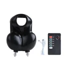 Силиконовое кольцо для пениса с электрошоком для мошонки, кольцо для пениса, растягиватель, хромированный Пояс верности, замок, бондаж, Мужская электрическая секс-игрушка