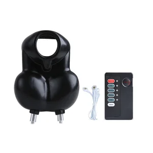 Силиконовое кольцо для пениса с электрошоком для мошонки, кольцо для пениса, растягиватель, хромированный Пояс верности, замок, бондаж, Мужская электрическая секс-игрушка