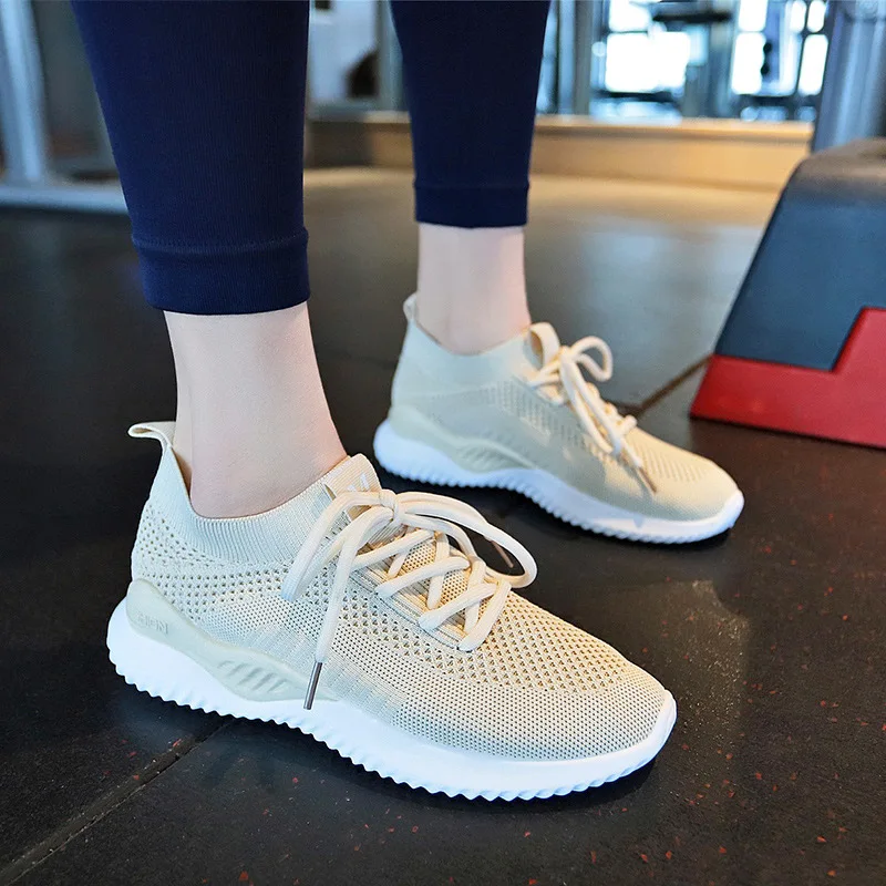 Socks, shoes female students in the summer of 2021 the new breathable sneaker female han edition running fitness shoes casual