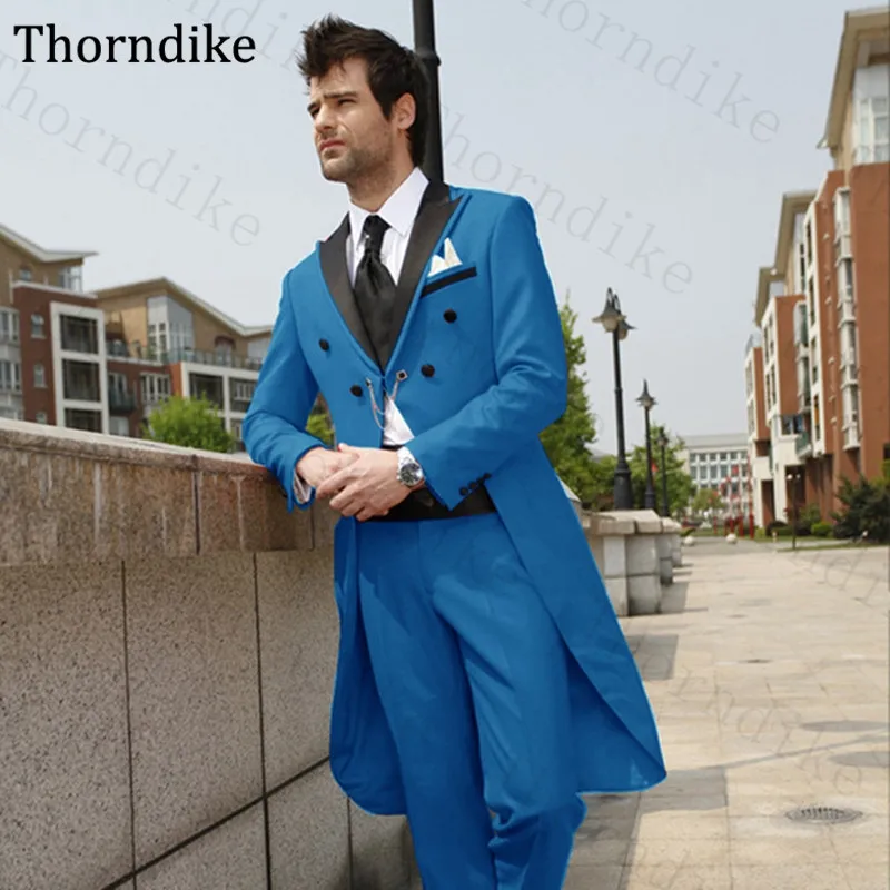 Женский блейзер Thorndike облегающий для жениха двубортный Блейзер и брюки