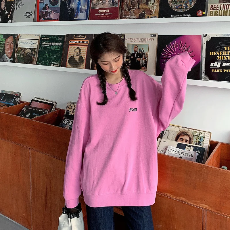 

XZ1330 2021 new Korean version of the net celebrity fashion Hoodie women Sweatshirts
