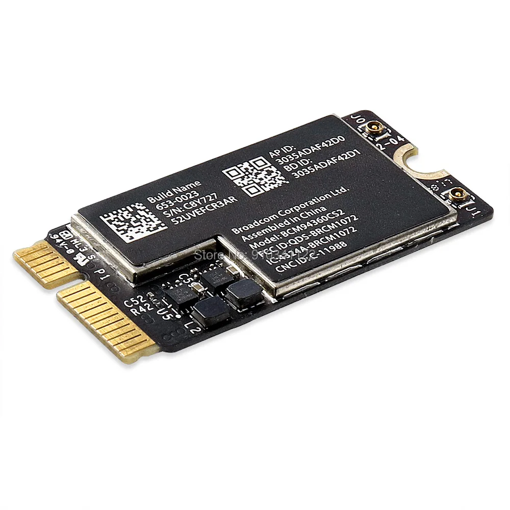 BCM94360CS2 Беспроводная-AC + Bluetooth4.0 802.11ac WiFi Карта Аэропорта 13 &quotAir A1465 A1466 MD711 MD712 MD760 761