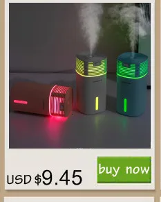 High Quality 220ML Ultrasonic Air Humidifier Aroma Essential Oil Diffuser for Home Car USB Fogger Mist Maker with LED Night Lamp