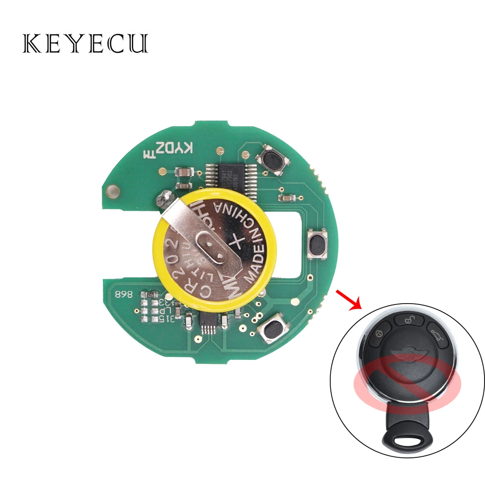 Системная плата Keyecu с дистанционным управлением и перезаряжаемой батареей