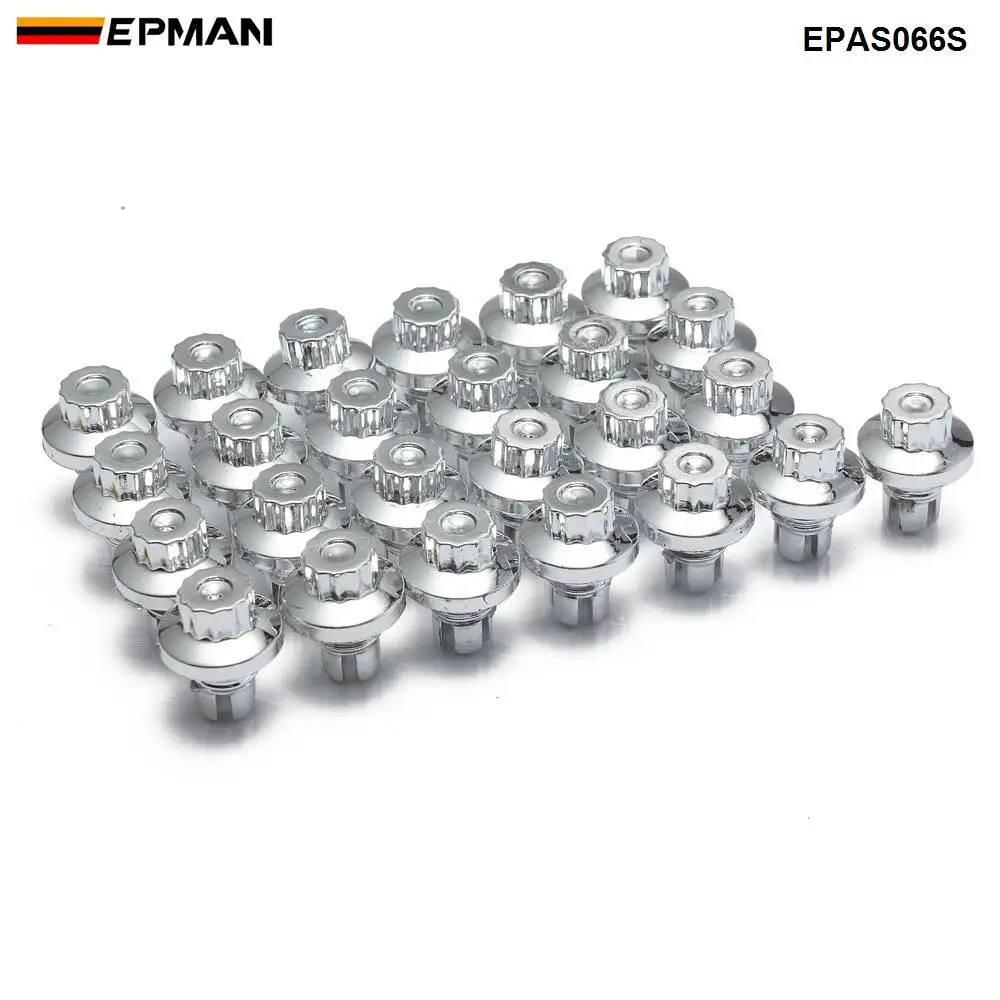 

EPMAN -25 шт./лот, пластиковые заклепки для колес серии AH Ds, колесные диски, колпачки, болты для болтов