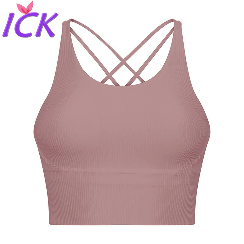 

New High-strength Shockproof Beauty Back Vest Running Fitness Bra for Women with Threaded Sports Underwearlingerie lingerie