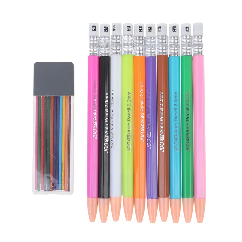 

Tailors Chalk Pencil Patchwork Fabric Marker Pens with 12pcs Refills DIY Sewing