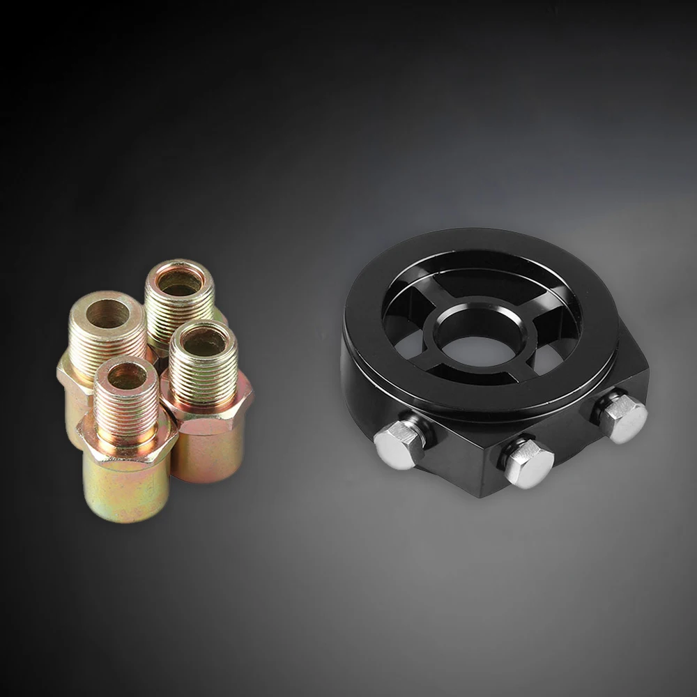 Универсальный манометр для масляного фильтра датчик температуры адаптер