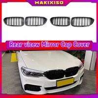 front bumper grill for bmw 5 series m5 g30 g31 520i 530i 540i abs 2 slat gloss black front kidney grille