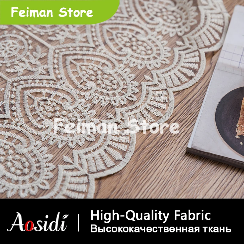 Нежные тюлевые шторы с вышивкой для гостиной роскошные белые прозрачные