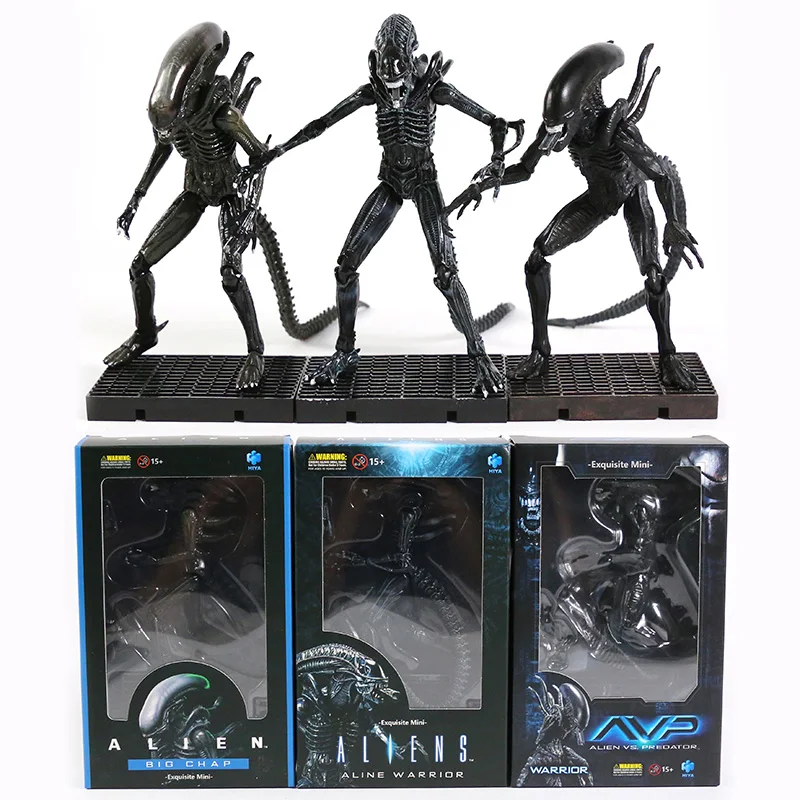 

Hiya Toys Aliens Big Chap Warrior Alien 4.5" Collectible Action Figure Model Doll Toy Figurals Brinquedos