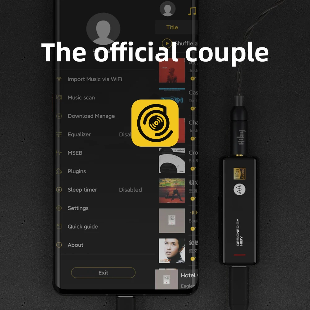 HiBy FC5 MQA аутентифицированный ключ USB DAC декодирование аудио усилитель наушников