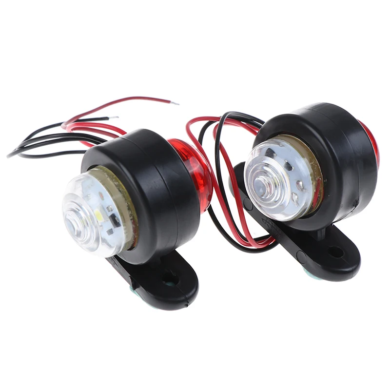 

2Pcs10-30V автомобильный прицеп, цвет белый, красный, сигнал поворота