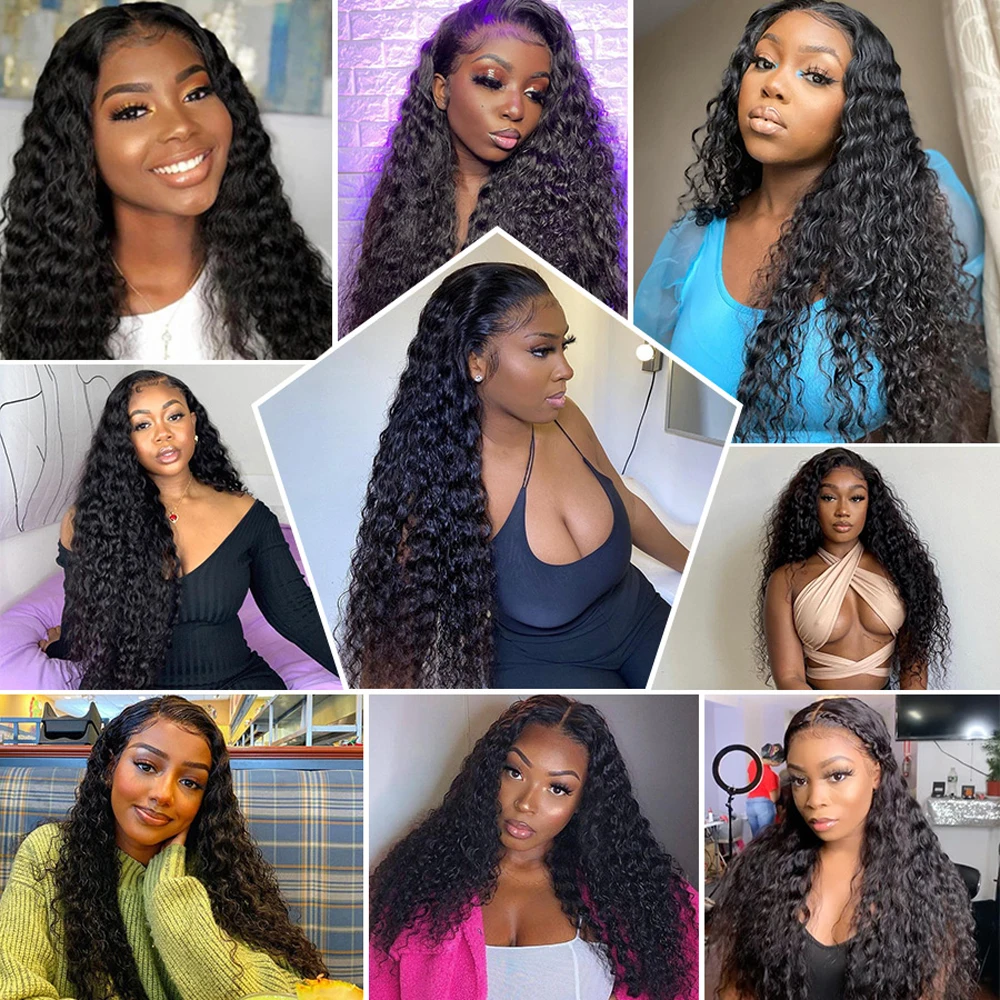 13x4 HD прозрачные кружевные передние парики из человеческих волос для женщин Remy