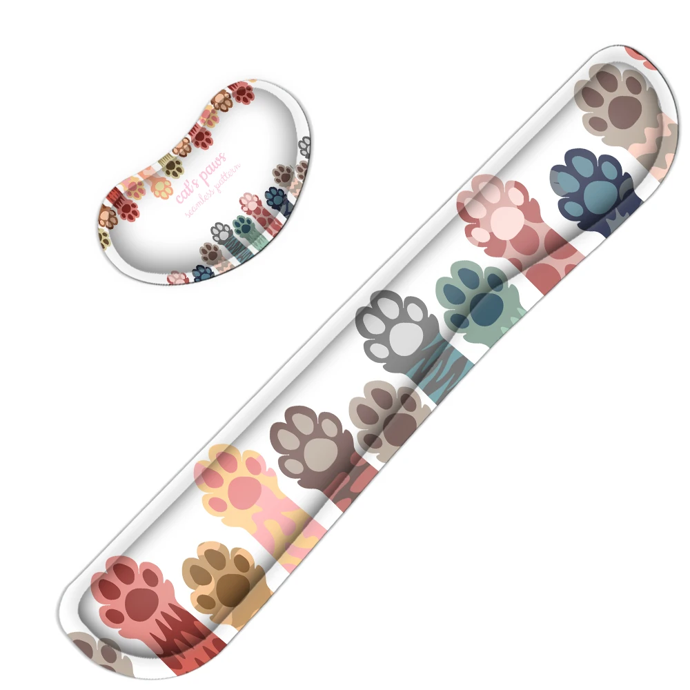 Мрамор зерна клавиатура с узором подставкой для запястий коврик мышки Мышь пены