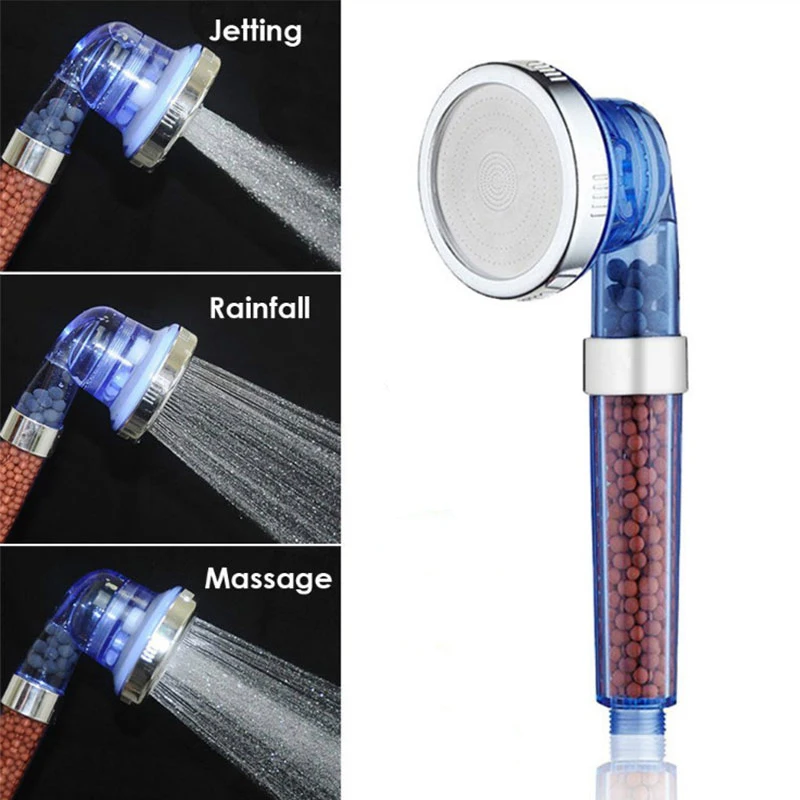Фильтр для душа насадка ванны регулируемая 3 режима высокое давление ручная