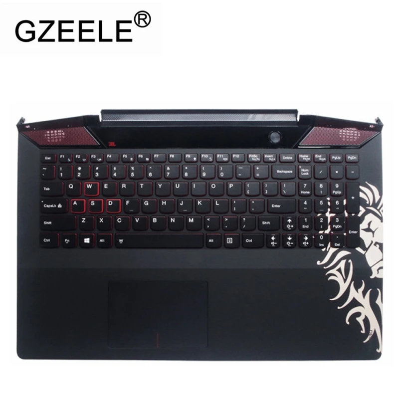 Новая подставка для рук GZEELE Lenovo IdeaPad Y700 клавиатура с подсветкой и верхним