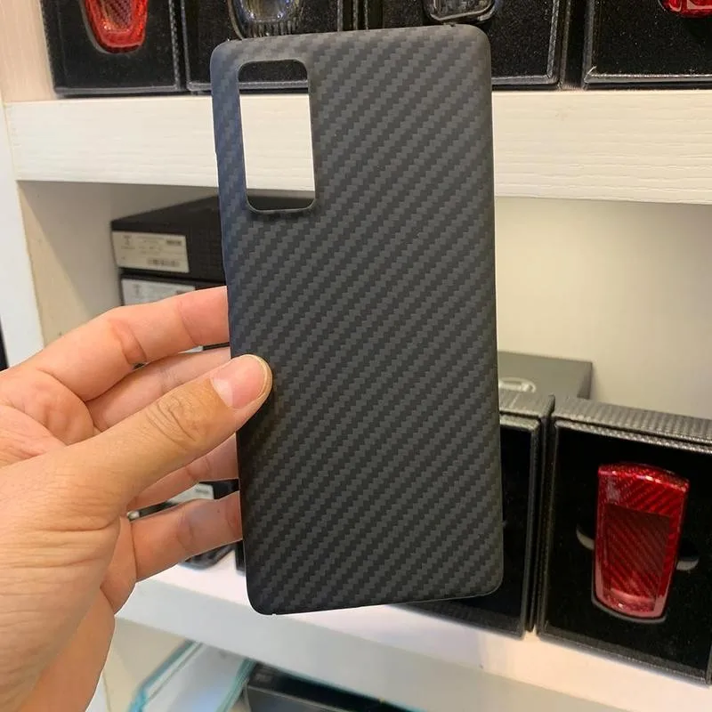 

New Real Carbon Fiber Cell Phone Case For Samsung Ultra-light Ultra Plus S20 For Samsung Galaxy Case Case Back Cover S20 Ma S2X7