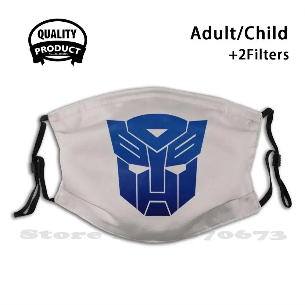 Модные защитные маски Autobot Decepticon полушмель Мегатрон Звездный крик камеры Cakeeate S