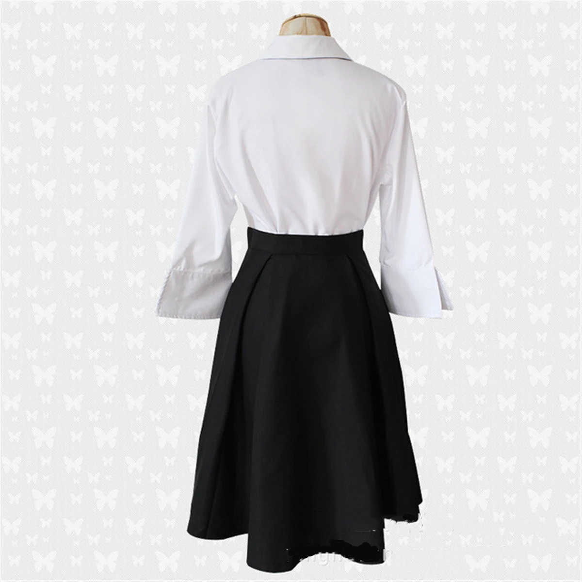 Женский костюм для косплея аниме бродячие псы школьная форма Акико йосано на Хэллоуин полный с париком