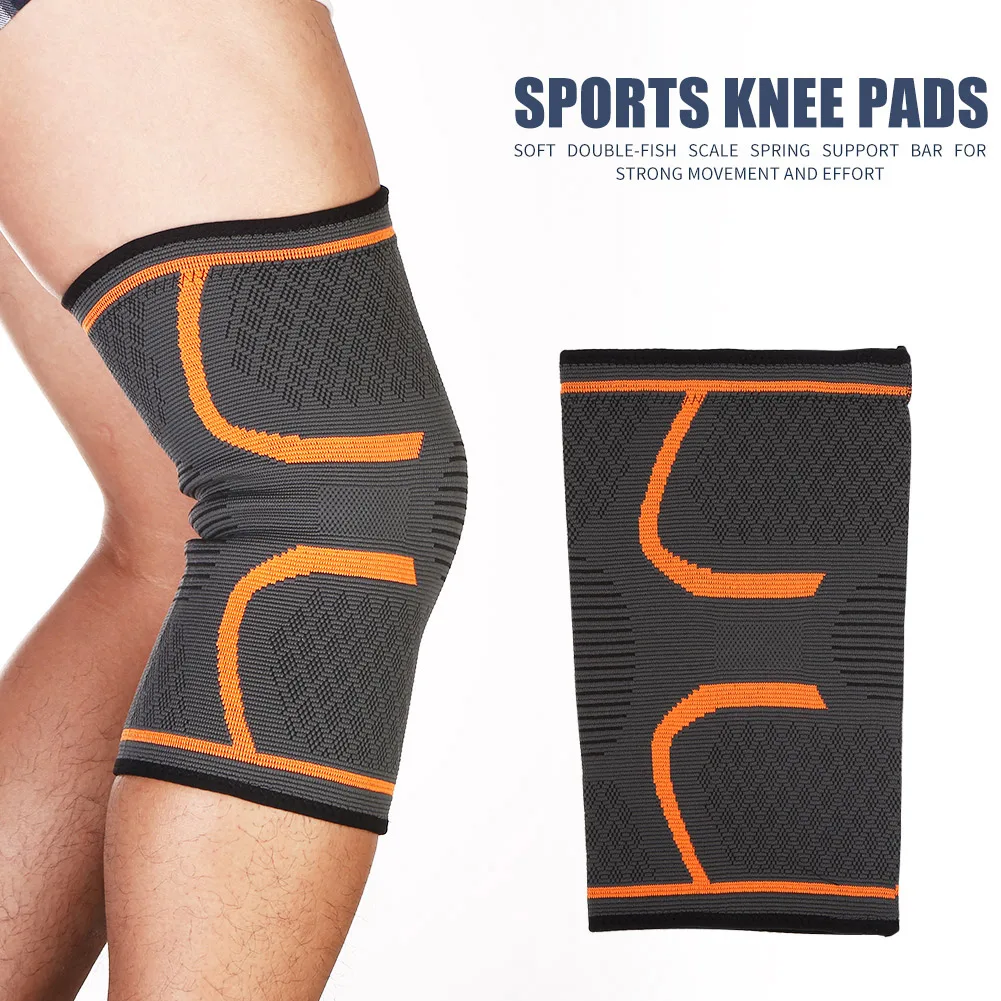 Вязаные нейлоновые наколенники защитный Противоскользящий наколенник для