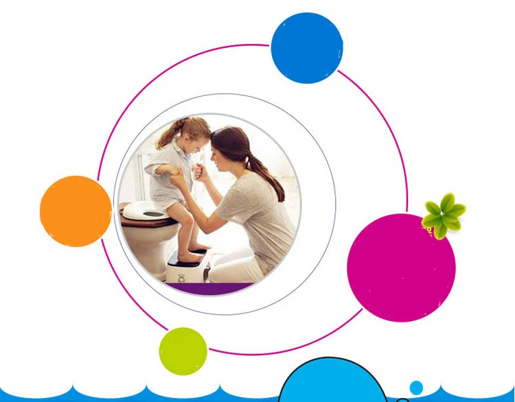 Детское сиденье для горшка пластиковая подкладка на унитаз детей портативное