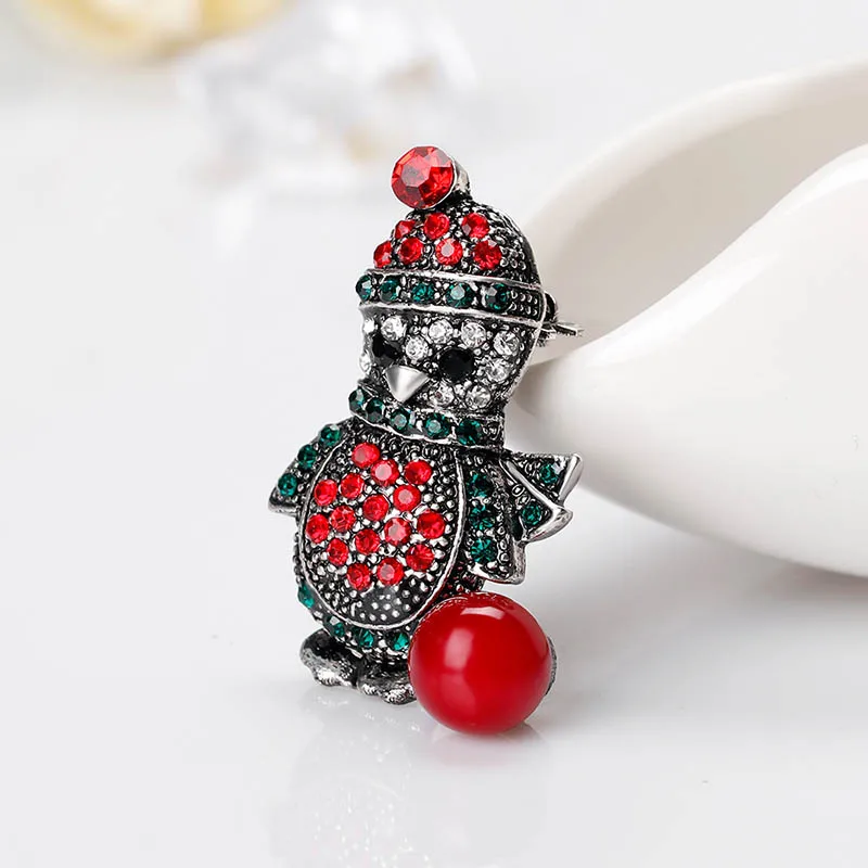 Стильные броши рождественские украшения Xmas Tree олень брошь &quotСнеговик&quot с