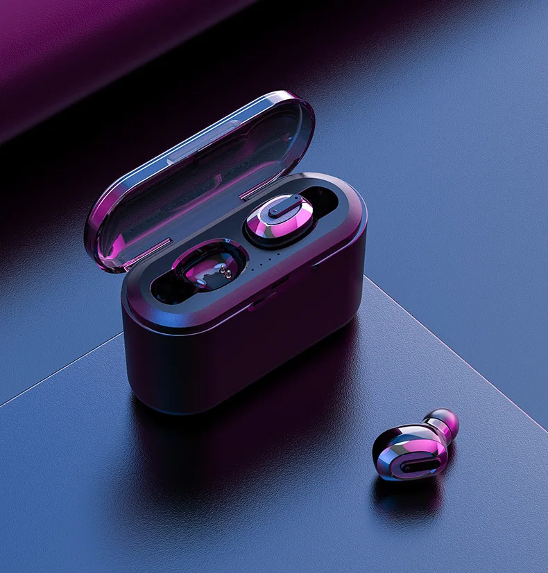 T2 беспроводная Bluetooth гарнитура HD стерео спортивные наушники с шумоподавлением Игровые наушники с микрофоном для IPhone samsung Ew