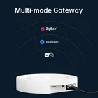 Многорежимный умный шлюз ZigBee Wi-Fi Bluetooth сетка 3 в 1 проводной хаб работает с Tuya Smart Голосовое управление через Alexa Google Home
