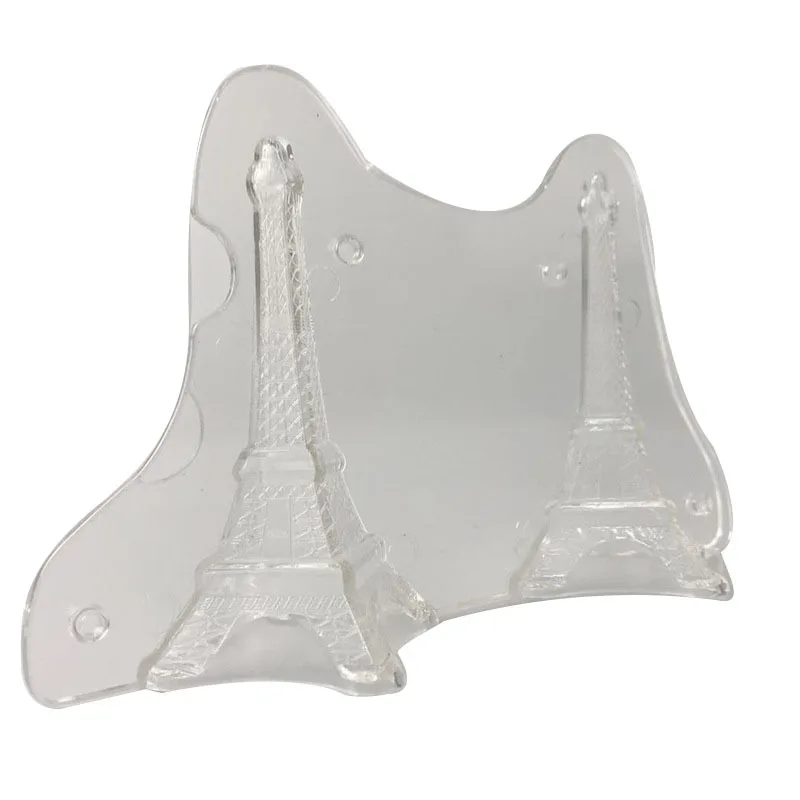 Вспомогательная форма для выпечки шоколада с Эйфелевой башней креативный