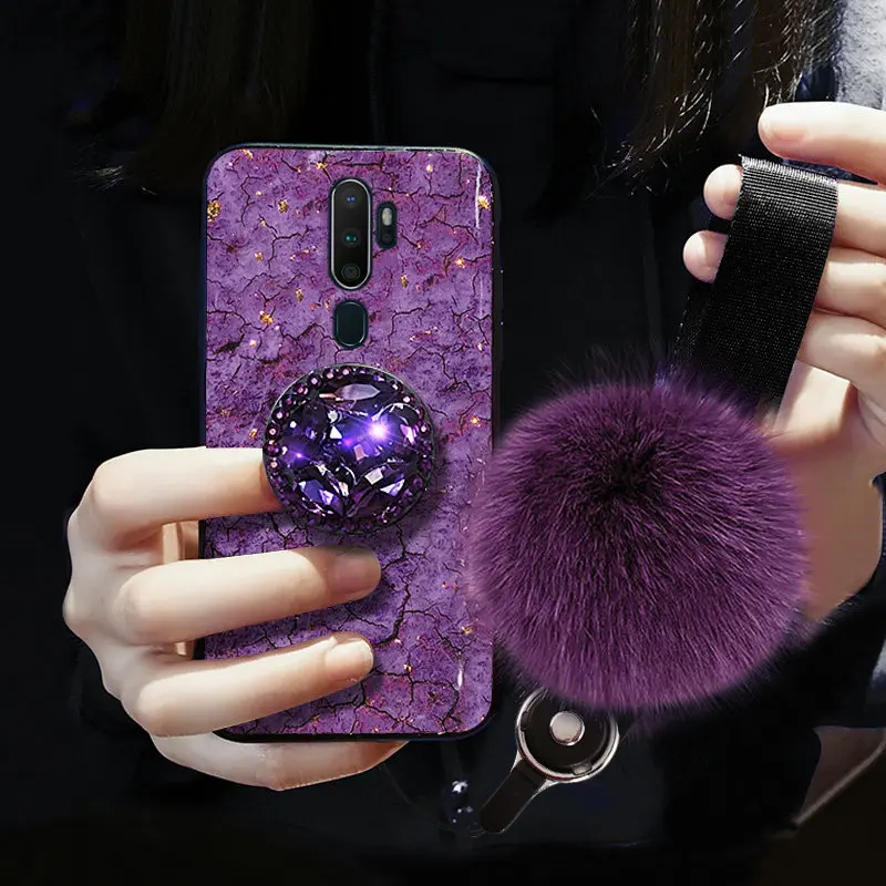 Для OPPO A73 2020 A5 A9 A31 A53 A15 A52 A93 чехол Роскошный Мраморный блестящий для Realme 7 7i 6 F17 X2 Pro C3