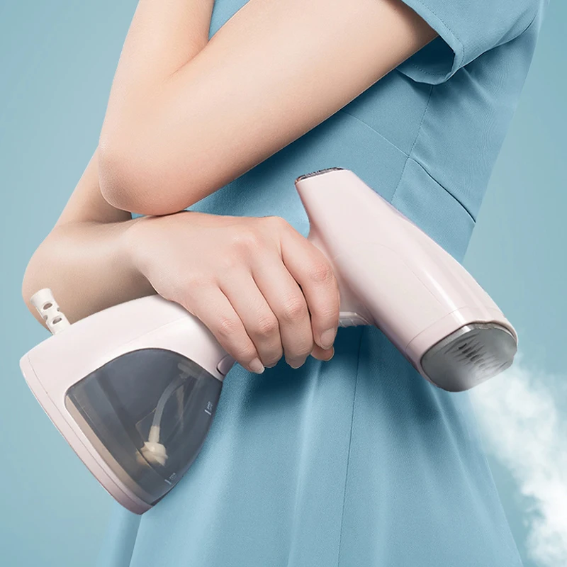 

HUIDANGJIA Handheld Fabric Steamer 15 Seconds Fast-Heat 1500W Powerful Garment Steamer for Home Travelling Portable Steam Iron 2