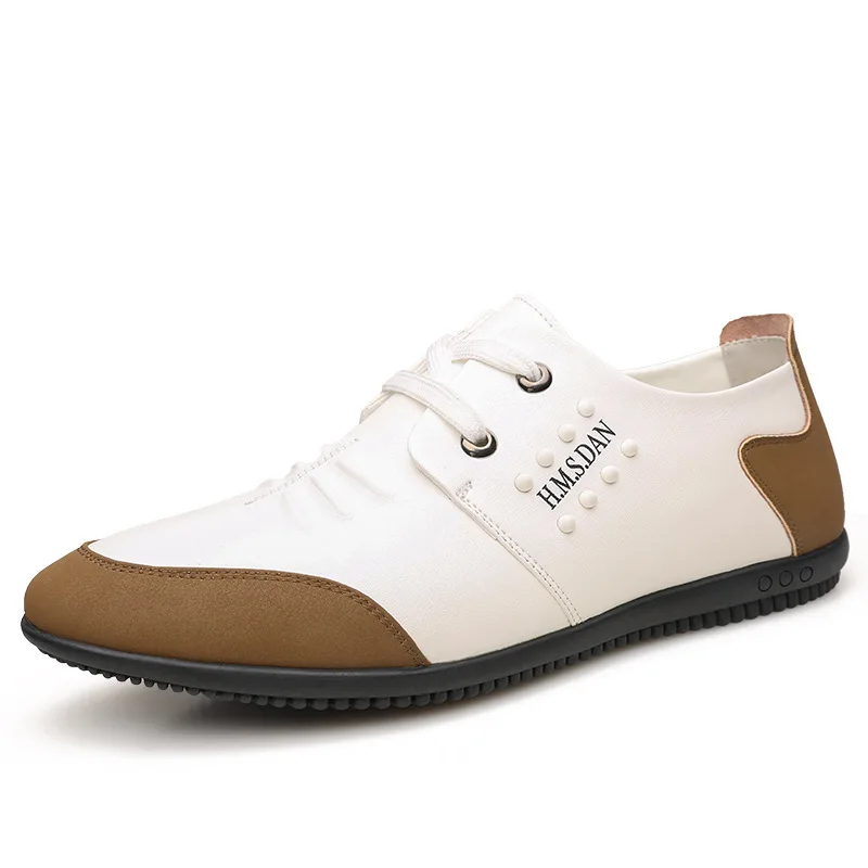 

Модная, удобная, прочная мужская обувь на мягкой подошве. Оригинальная фабричная обувь на шнуровке