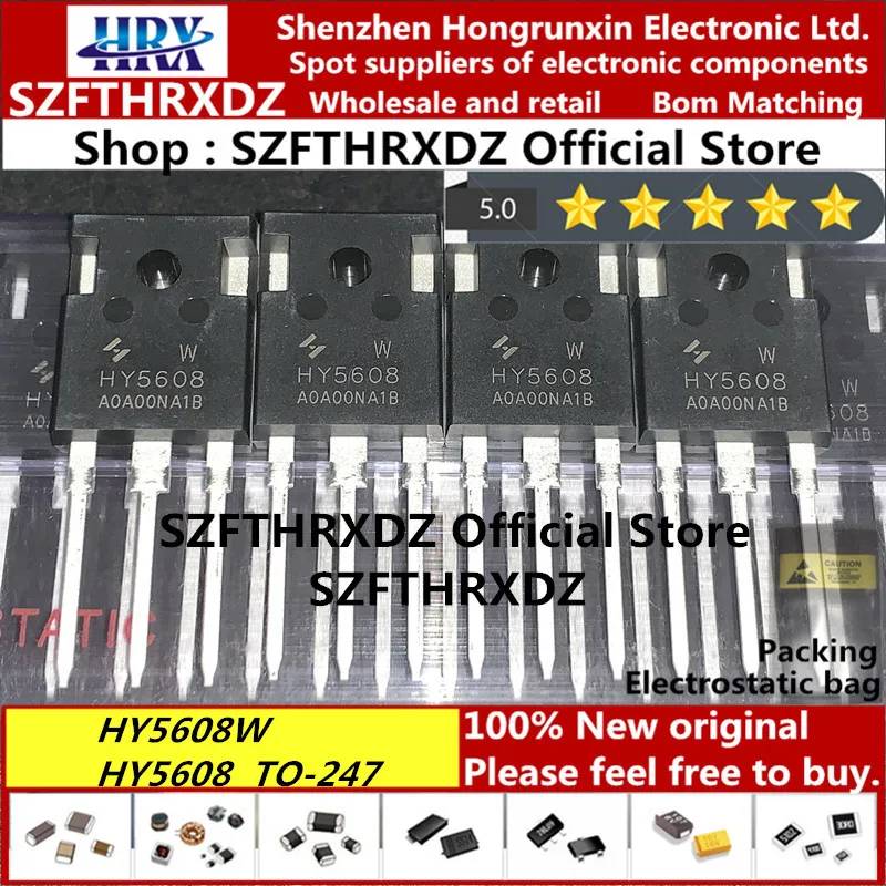 100% Новый оригинальный HY5608W 247 HY5608 TO247 МОП 80V 360A 30 шт./ламповый усилитель/330 шт./кор. (30