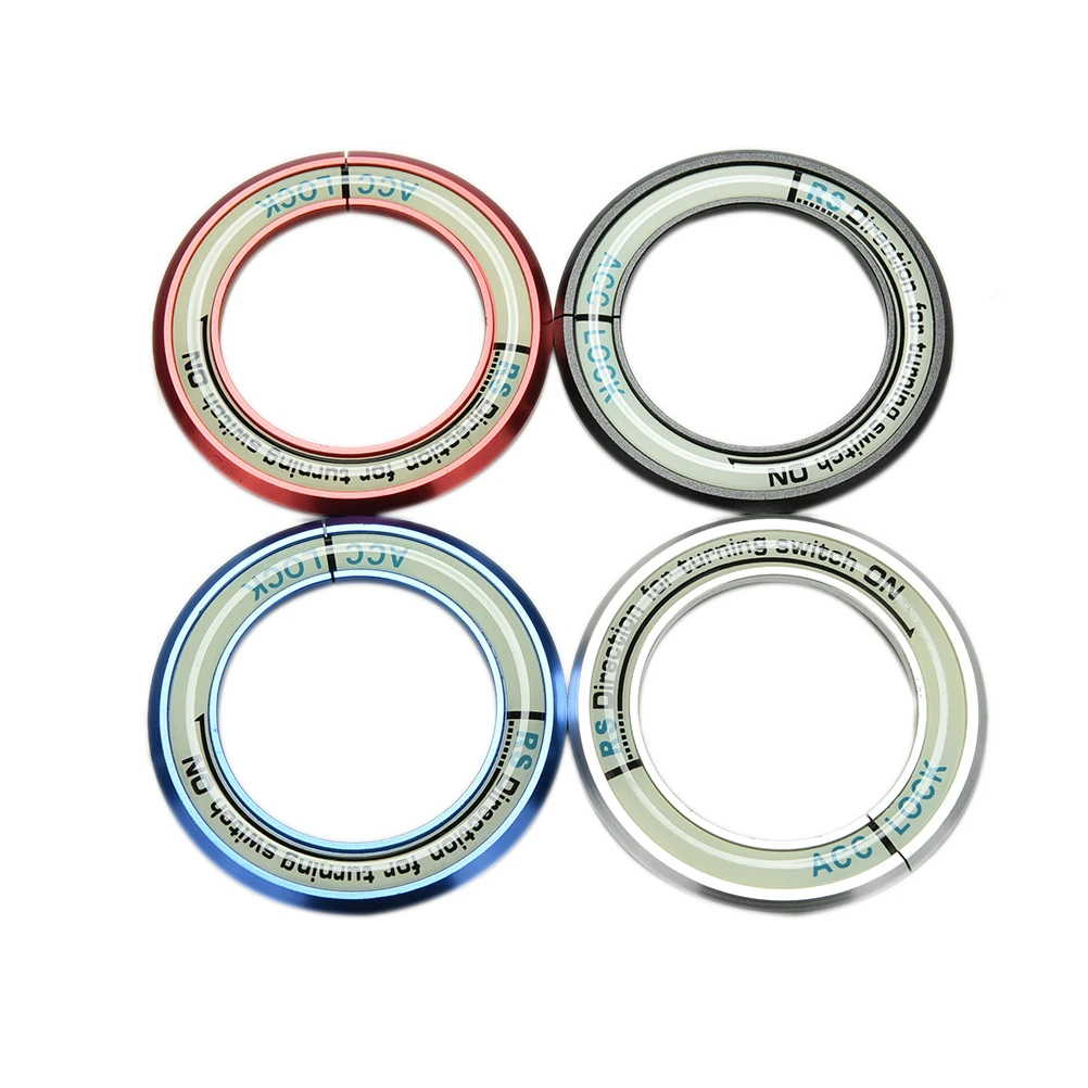 

Luminous ignition switch decoration modified keyhole cover For RIO K2 K3 Hyundai solaris ix35,sonata,elantra 3 colors