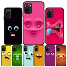 Силиконовый чехол для Samsung A51, чехлы для Samsung Galaxy A50, A10, A12, A71, A7, A40, A21S, A20e, 3D чехол с забавным рисунком лица, чехлы