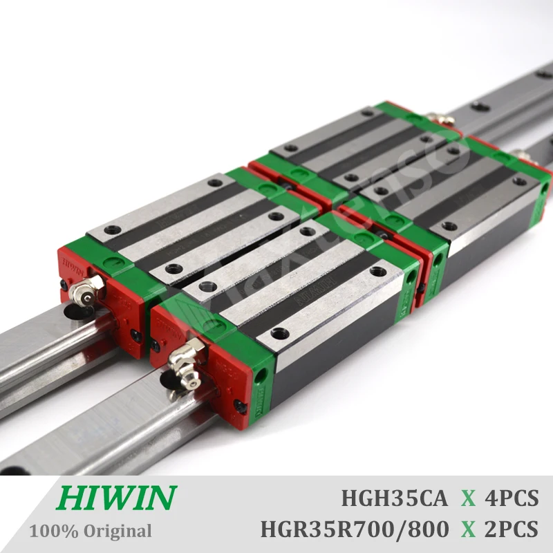 HIWIN HGH35 линейные направляющие рельсы и блоки каретки HGR35 700 800 мм для деталей ЧПУ