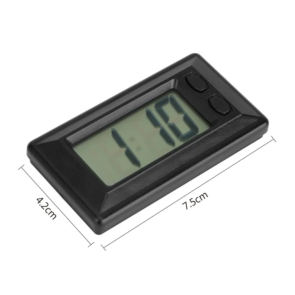 

Car-Styling Car LCD Digital Display Clock Car Ornaments Interior Accessories Auto Watch Self-Adhesive Vehicle Decoration