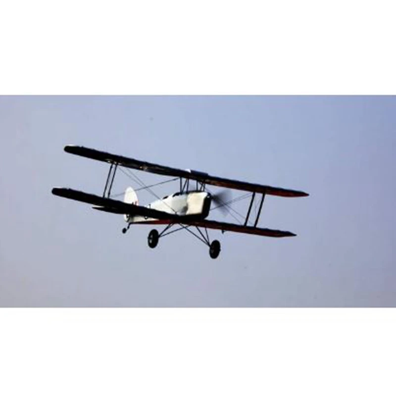 Радиоуправляемый самолет DH82A Tiger Moth Biplane 1400 мм Balsa Wood Model Aircraft Kit|Радиоуправляемые