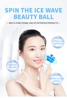 new ice globes for face eye facial massager face lift devices cold roller ball skin care tools multifunctional beauty machine