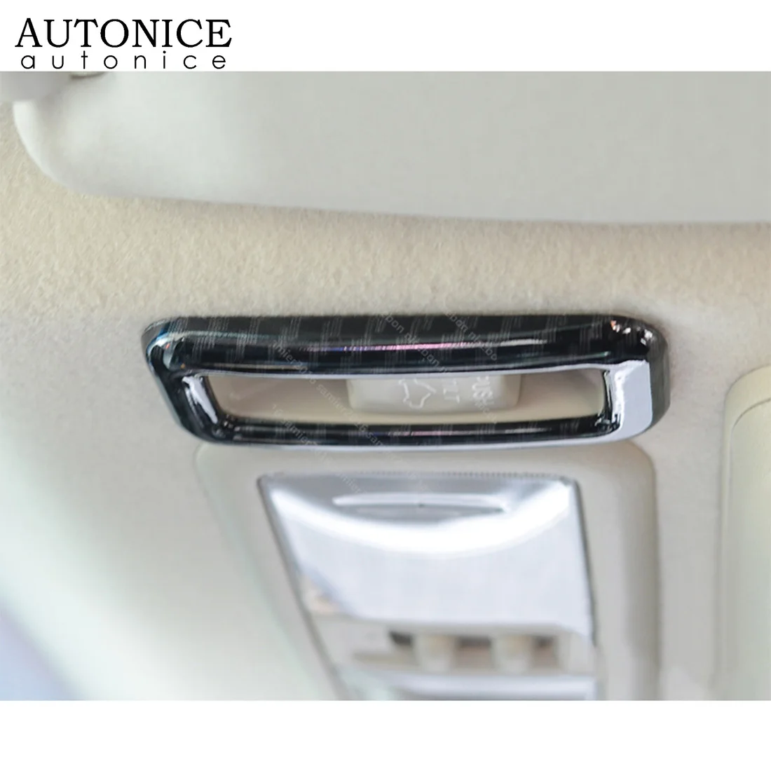 

Carbon Fiber Color Skylight Gear Trim Clearstory Switch Cover Fit Ffor Mitsubishi Pajero V93/V97 2007-2020