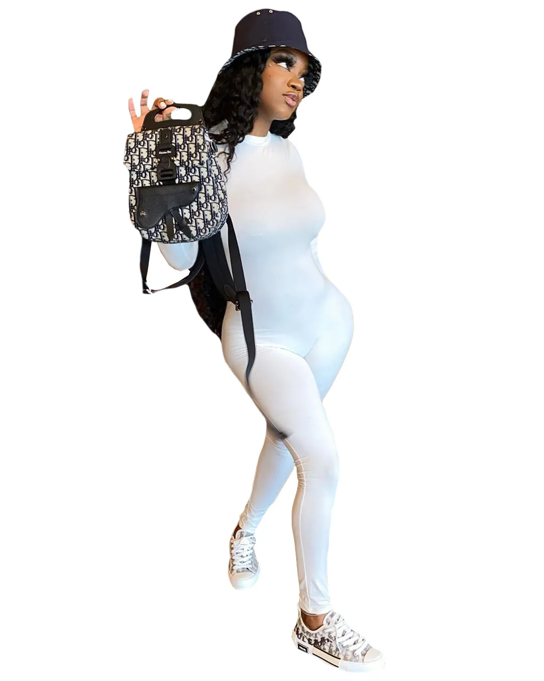 

36L8147 Autumn Winter Women Casual Fashion Solid Home Skinny Long Sleeve Jumpsuit Playsuit Rompers Plus Size Hot