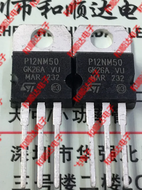 

10 шт./лот STP12NM50, новый запас TO-220 500V 12A