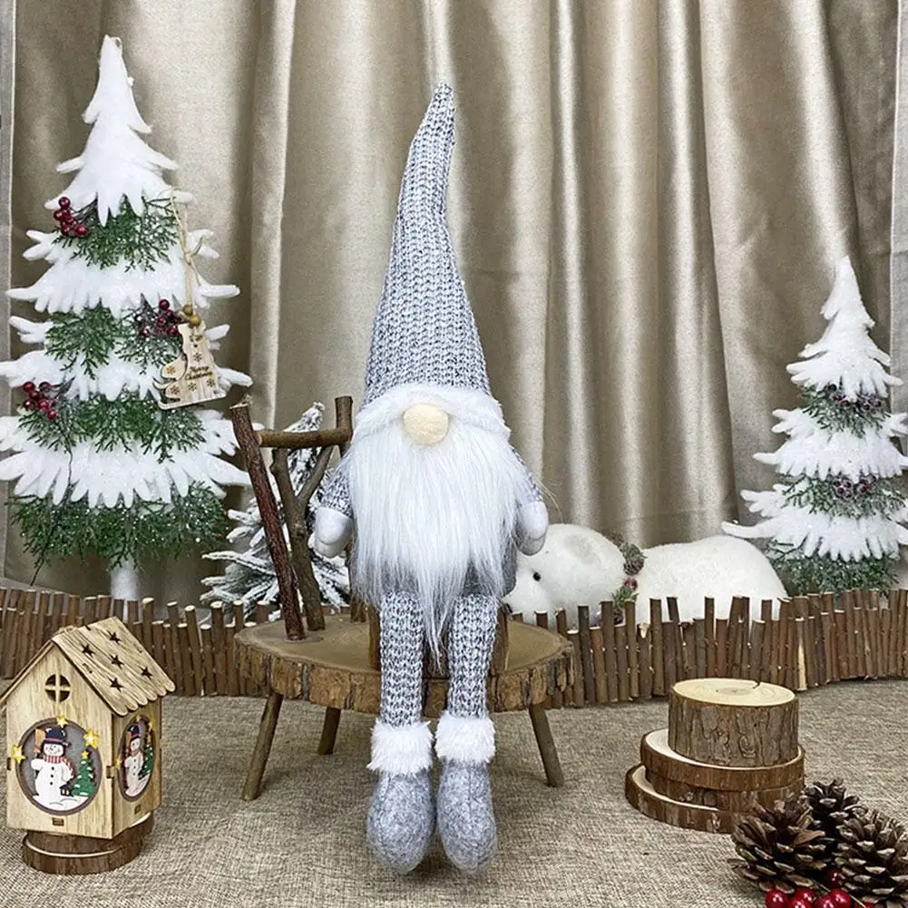 Безликая кукла Гнома На Рождество Рождественское украшение на елку для дома