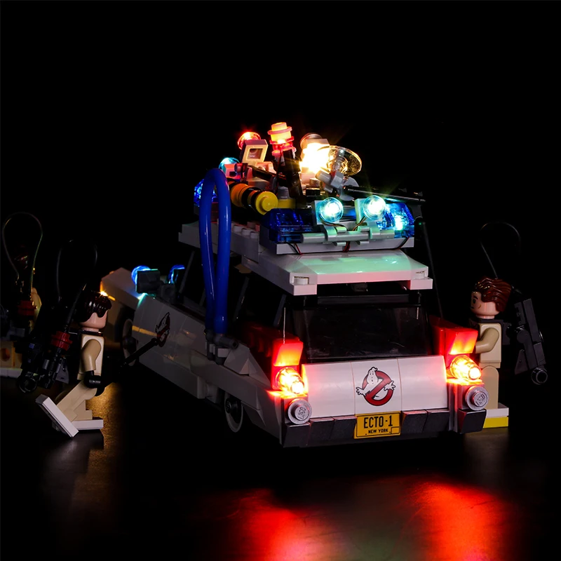 Светильник КА для 21108 строительных блоков Ghost Ecto-1 Busters совместимы с 16032